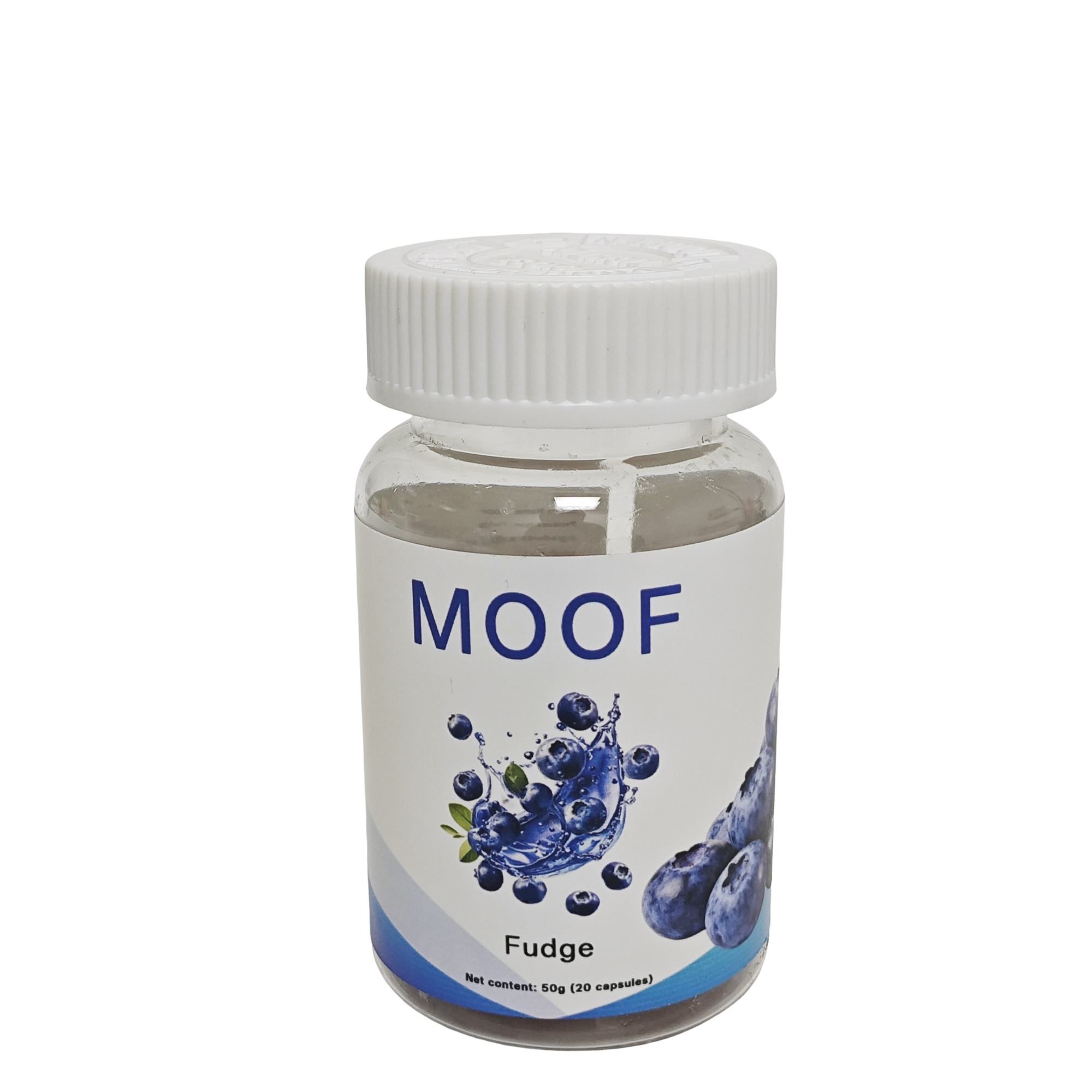 MOOF Fudge, 20 Pieces Sugar Free Gummy Fudge 50g Per Bottle, for Daily Support - 图片 3