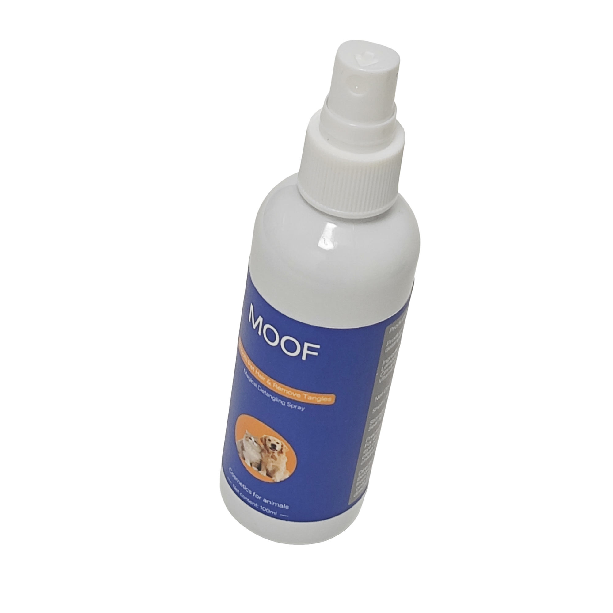 MOOF Cosmetics for Animals, Gentle Fur Care Leave-In Mist for Dogs and Cats, Natural Plant Extract Grooming Cosmetic, 100ml Portable Spray Bottle - Image 6
