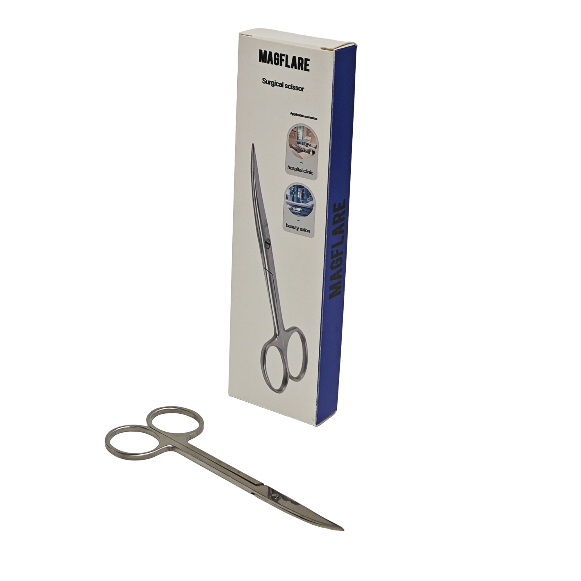 MAGFLARE 5.5 Inch Surgical scissors for Doctor, Nurse, Veterinary, First Aid, Lab Training - 图片 5