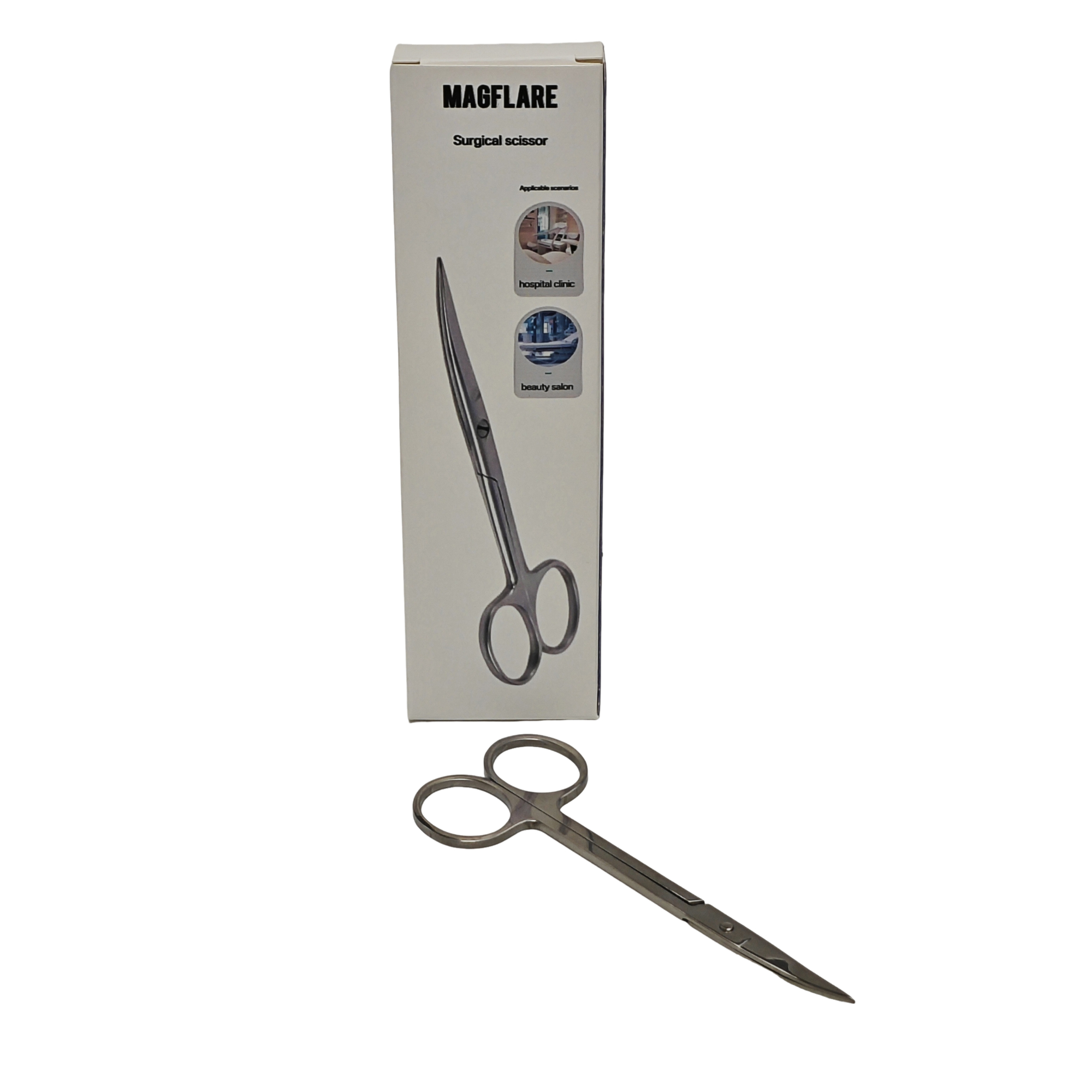 MAGFLARE 5.5 Inch Surgical scissors for Doctor, Nurse, Veterinary, First Aid, Lab Training - 图片 4