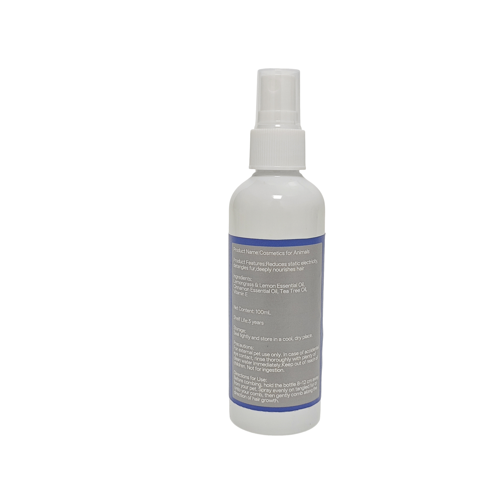 MOOF Cosmetics for Animals, Gentle Fur Care Leave-In Mist for Dogs and Cats, Natural Plant Extract Grooming Cosmetic, 100ml Portable Spray Bottle - Image 2