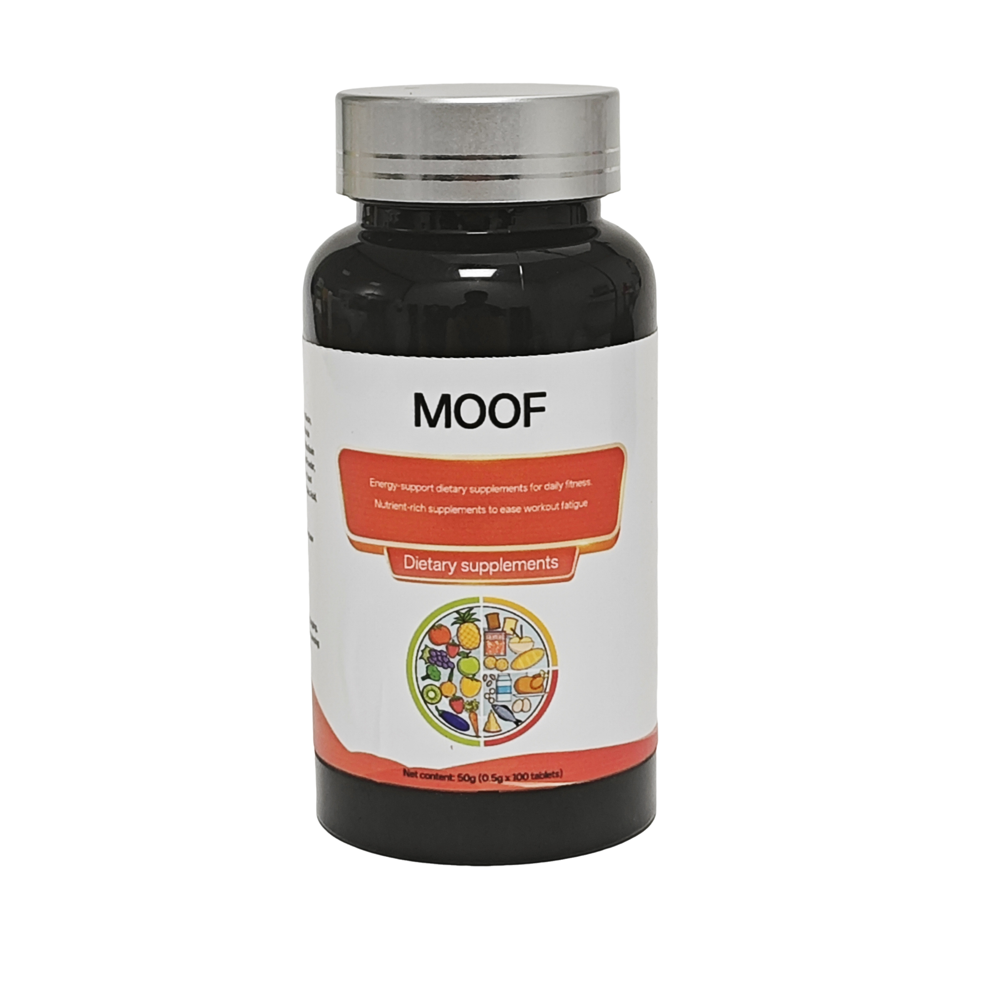 MOOF Daily Dietary supplements to Reduce Fatigue, 100 Tablets - 图片 3