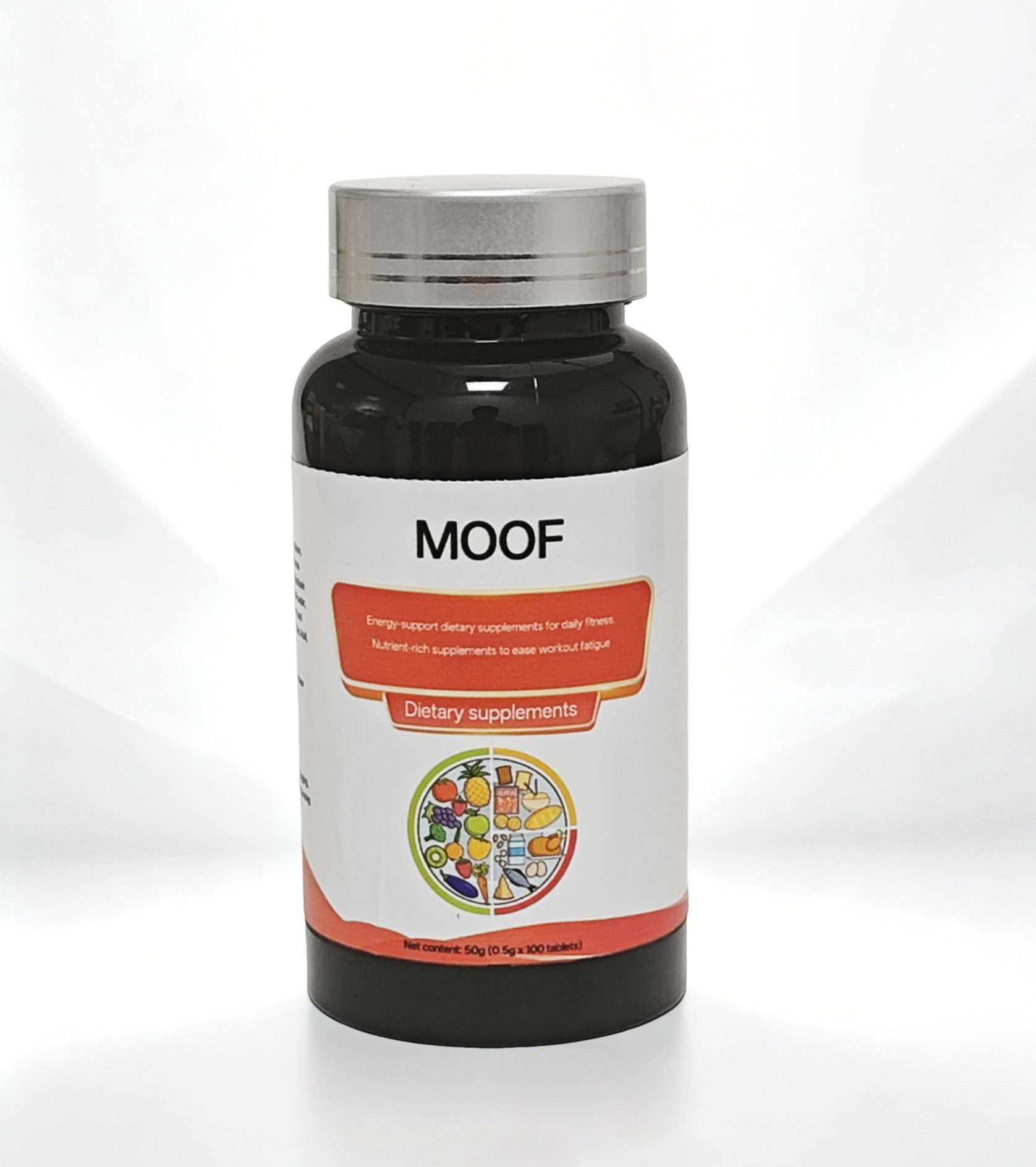MOOF Daily Dietary supplements to Reduce Fatigue, 100 Tablets