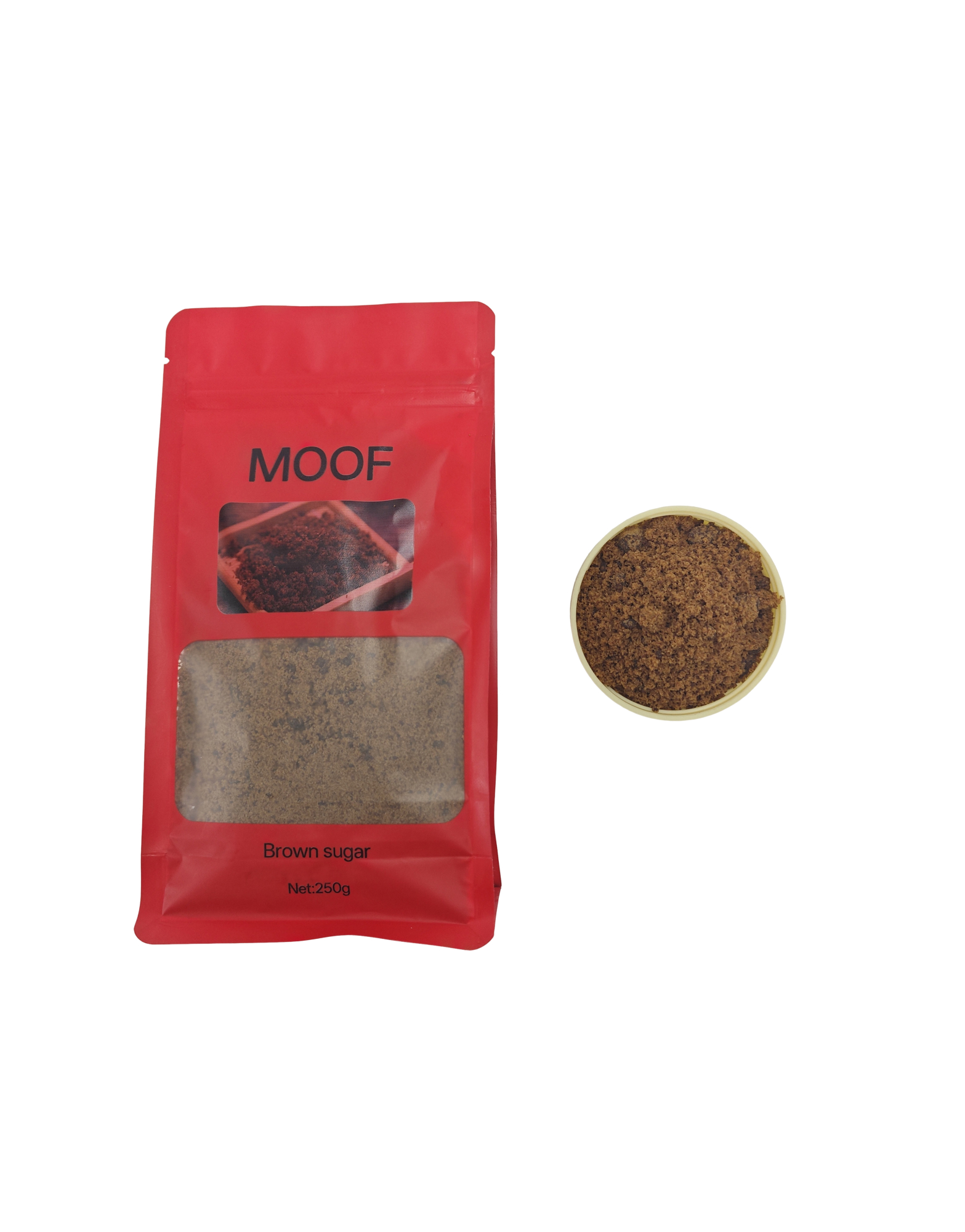 MOOF Brown sugar for for Tea, Coffee & Hot Drinks, Resealable Packaging for Daily Beverage & Pastry Making - Image 5