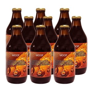 MOOF Dark Malt Craft Beer, Roasted Black Malt Lager with Rich Grain Flavor, 9 Pack