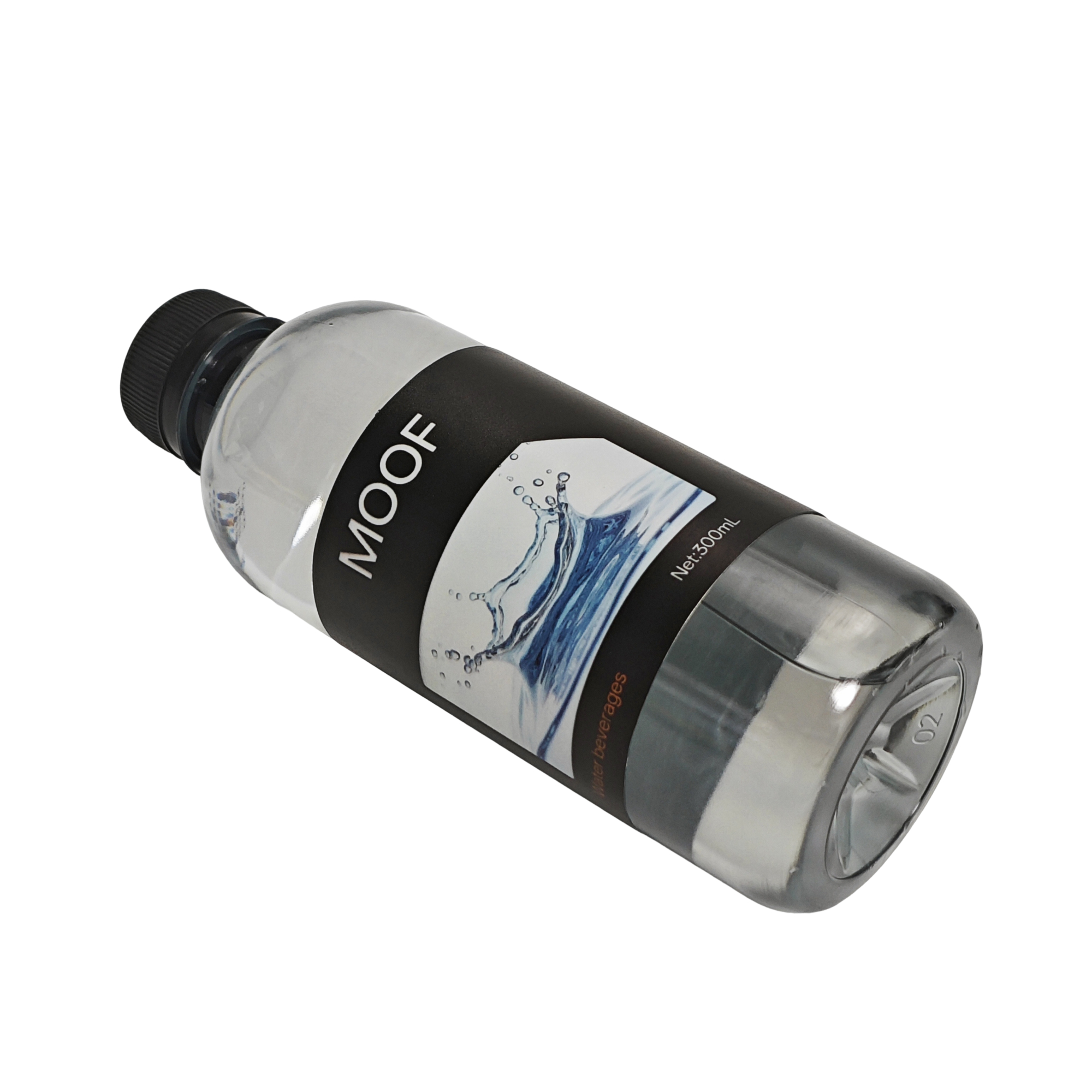 MOOF Pure Drinking Water Beverage, Portable Daily Hydration Clear Water Bottle, 6 Bottle - Image 4