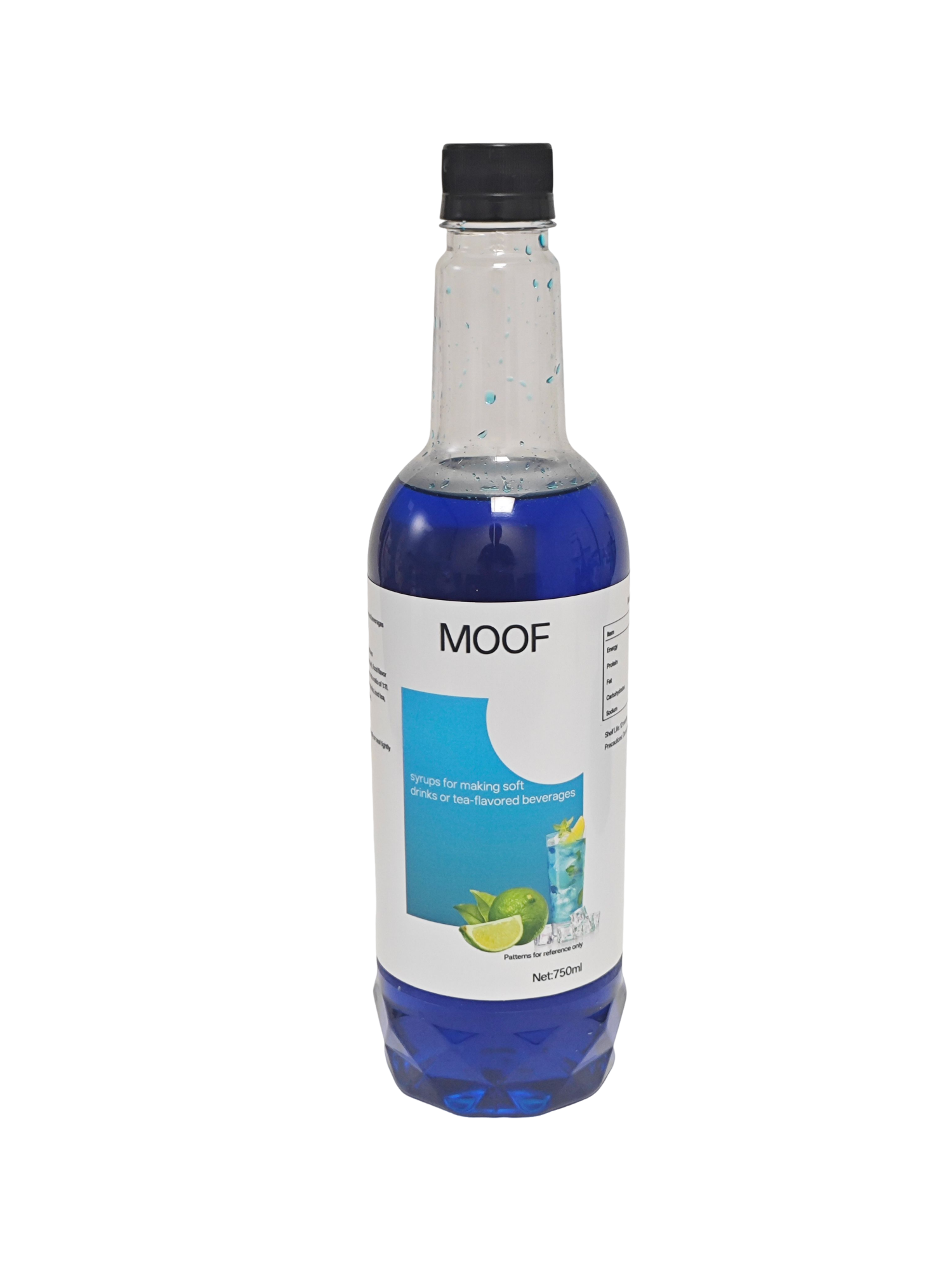 MOOF 750ml syrups or for making soft drinks or tea-flavored beverages, 2 Bottle - Image 4