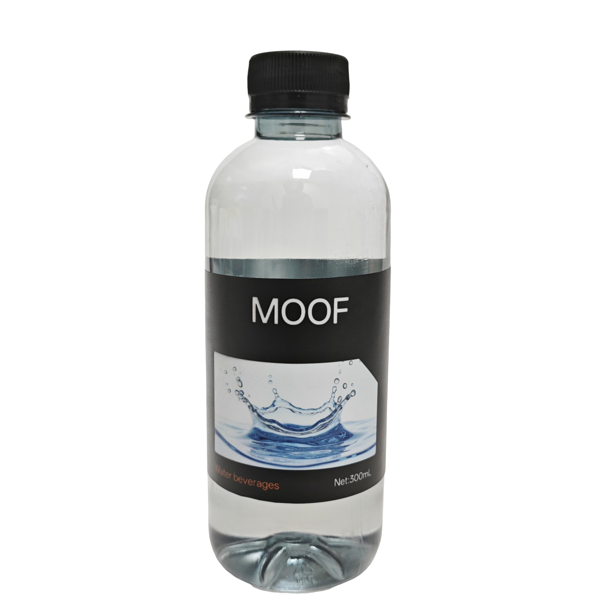 MOOF Pure Drinking Water Beverage, Portable Daily Hydration Clear Water Bottle, 6 Bottle - Image 2