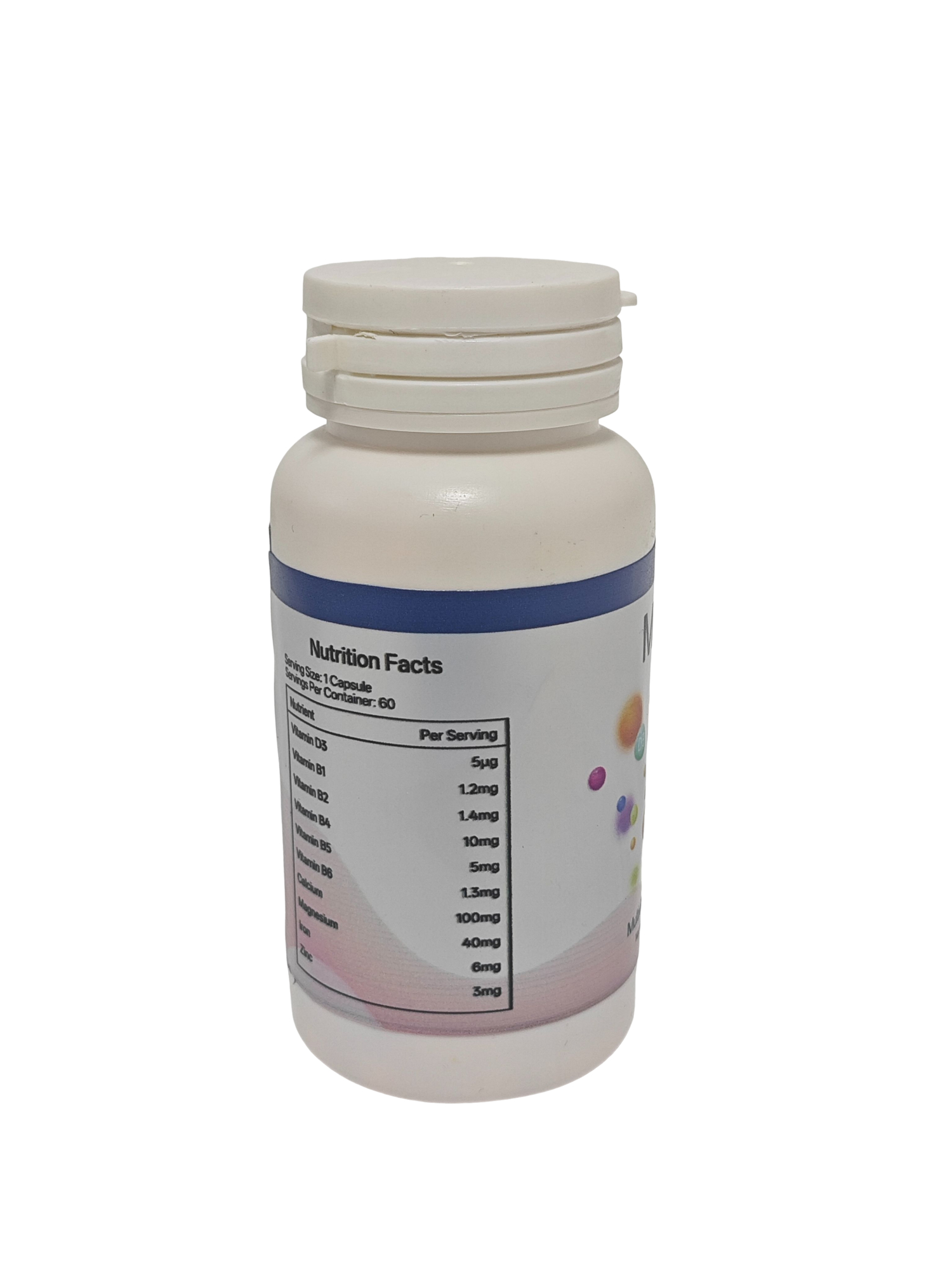 MOOF Daily Multivitamin preparations for Men Women, 60 Count - Image 4