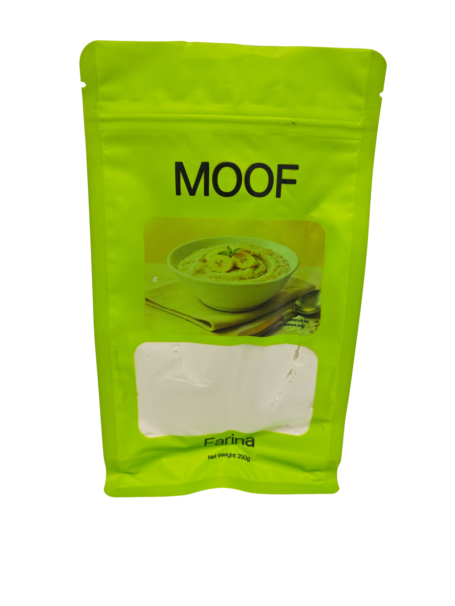 MOOF Farina, 250g Resealable Pack for Breakfast & Dessert Baking - Image 2