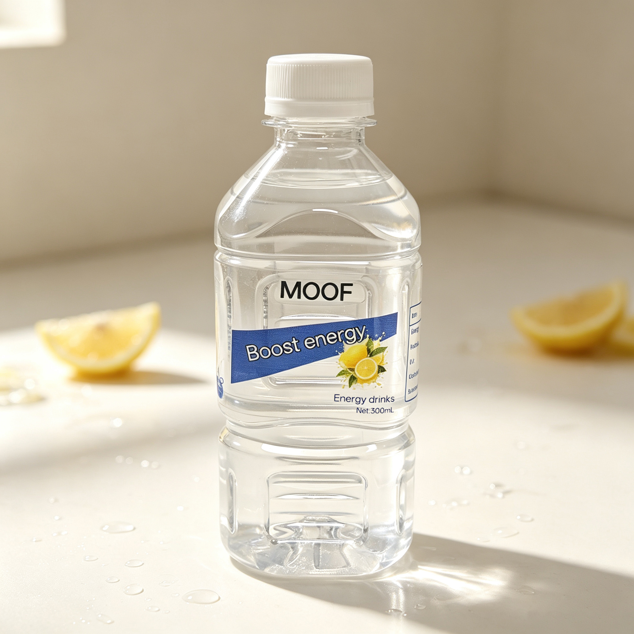 MOOF Energy drinks for Workout Daily Use,Lemon Flavor Hydration Sports Drink,5 pack - Image 2