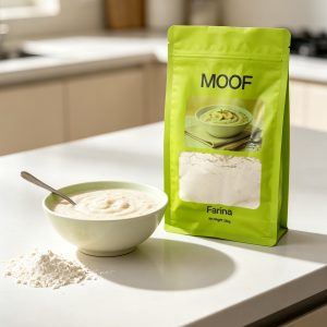 MOOF Farina, 250g Resealable Pack for Breakfast & Dessert Baking