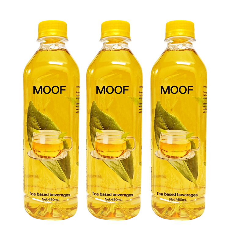 MOOF Tea based beverages, Zero Sugar Zero Calorie, 480mL Per Bottle